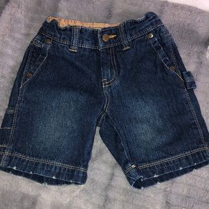 Green dog  Jean Shorts adjustable waist Boys 4T